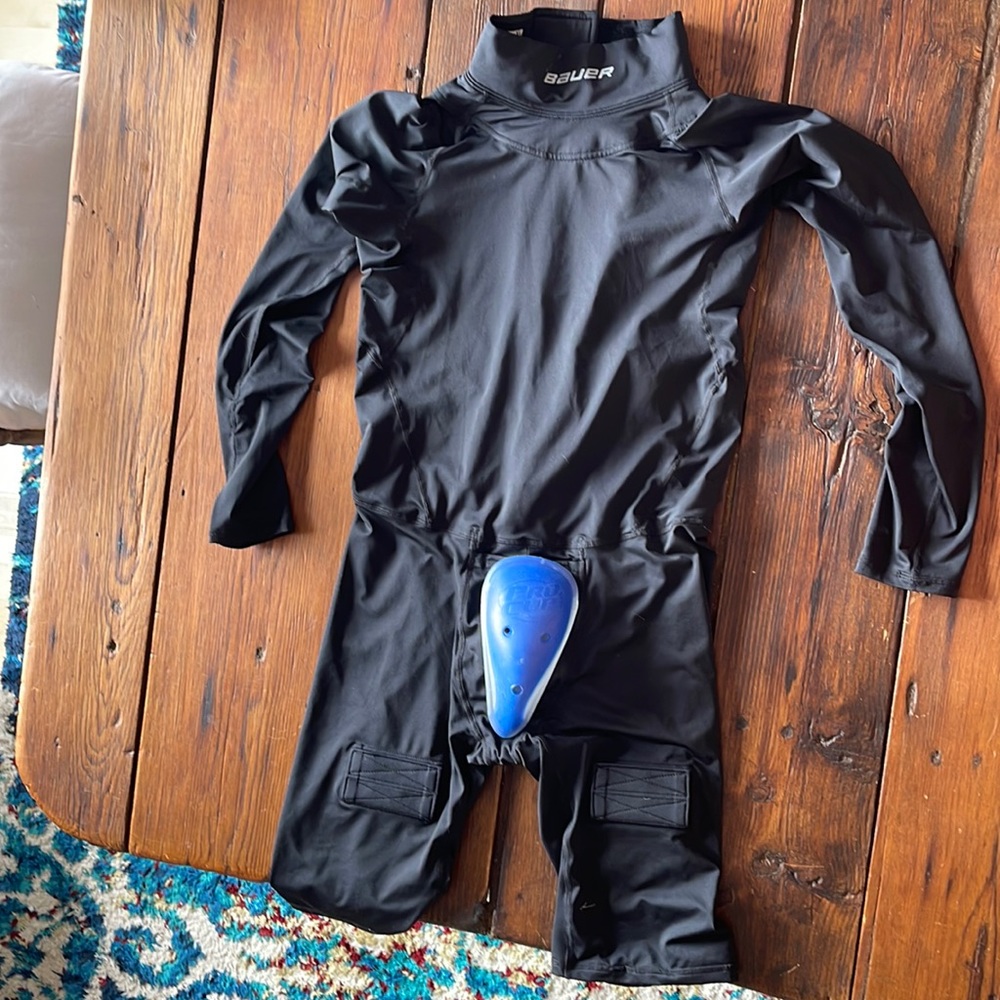Bauer youth onesie size XL